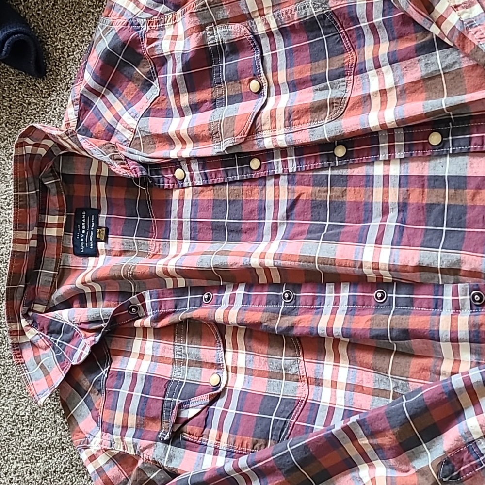 Lucky Brand NWOT medium womens button down